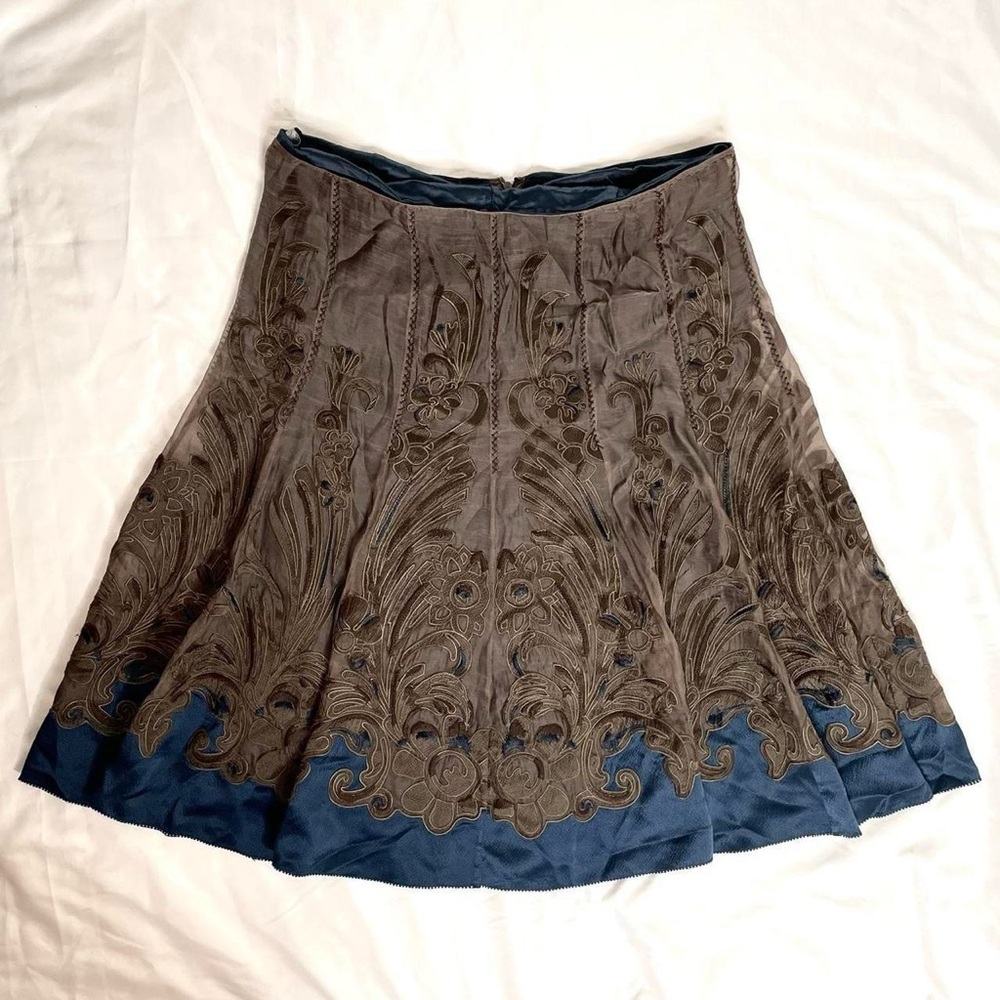 100% Silk Vintage Skirt